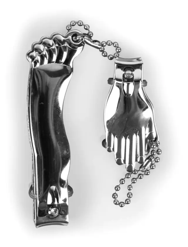 Kikkerland Νυχοκόπτης 2τμχ HAND AND FOOT NAIL CLIPPER COMBO-MN11C 2
