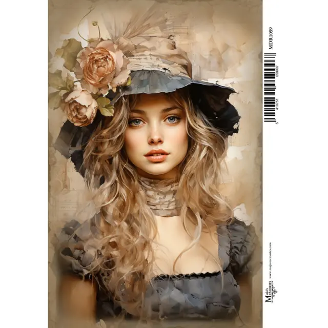 Ριζόχαρτο Maja's Memories, 30x42cm, Πορτρέτο, MDR1059