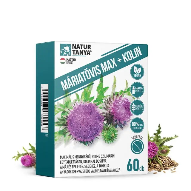 Natur Tanya Milk Thistle Max + Kolin 3