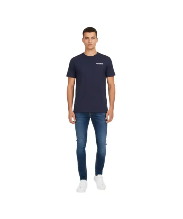 North Sails - Ανδρικό T-shirt Κοντομάνικο 996042-000-0802 Μπλε