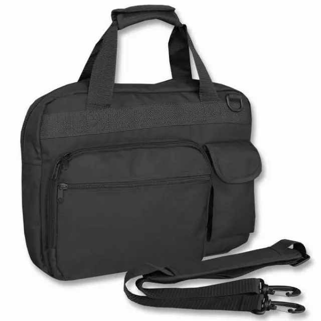 Mil-Tec Brief Case Laptop Bag Black-Τσάντα Εγγράφων με Αποσπώμενη Θήκη Laptop - 01-Black-Μαύρο 2