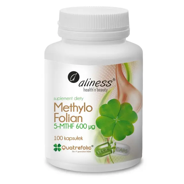 ALINESS Methylo Folian 5-mthf 600 μg – dietary supplement – 100 capsules