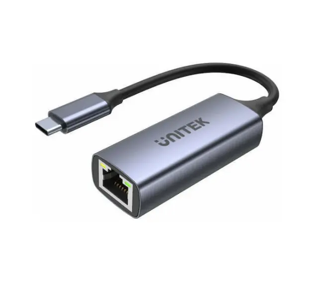 Unitek USB-C - RJ45 adapter, 1GBPS, PD 100W