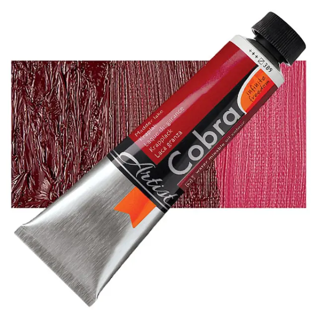 Λάδι Νερού Talens Cobra - 389 Madder Lake - 40ml