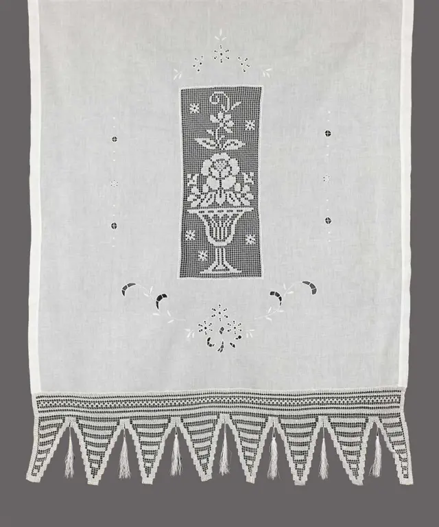 κουρτίνα GXFBG (90cm x 130cm) λευκό με τούνελ - -