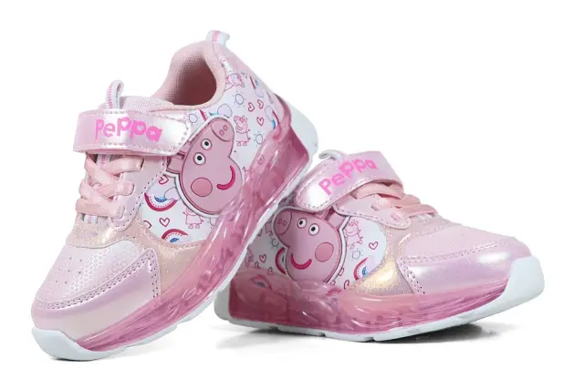 Παιδικό Παπούτσι για Κορίτσι Disney Sport Shoe Tpr with Lights Peppa Pig (Μεγέθη 25-30) ΡΟΖ 2