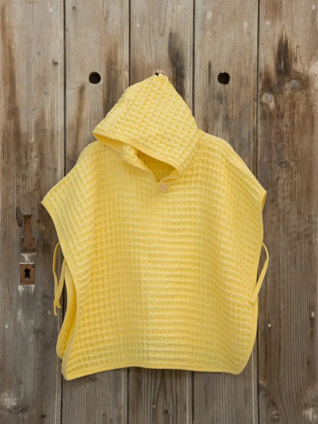 Nima Bebe Πόντσο No 4/6 Spicy - Yellow Κίτρινο 2