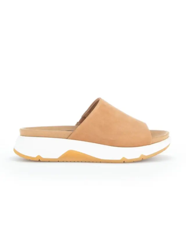 Gabor Πέδιλα Γυναικείο δέρμα Nubuck Καφέ GAB/86881 32-CUOIO 3