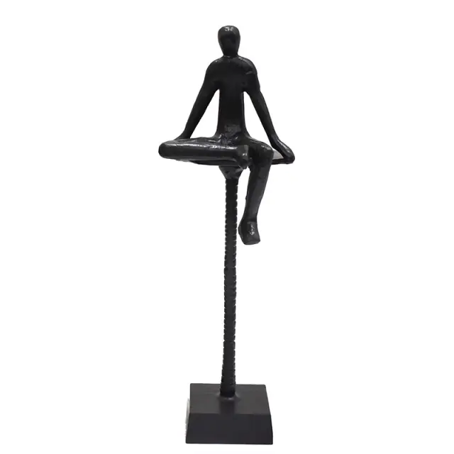 Αγαλματίδιο Χρυσό Μέταλλο 18x15x48cm 3-70-062-0106