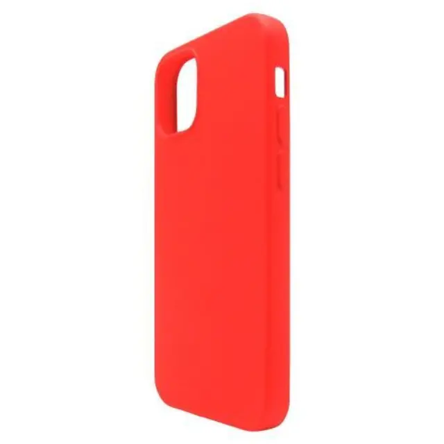 Θήκη Liquid Silicon inos Apple iPhone 12 Pro Max L-Cover Κόκκινο N51424