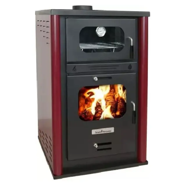 Starstoves SB40 Σόμπα Ξύλου Kαλοριφέρ με Boiler και Φούρνο 25KW