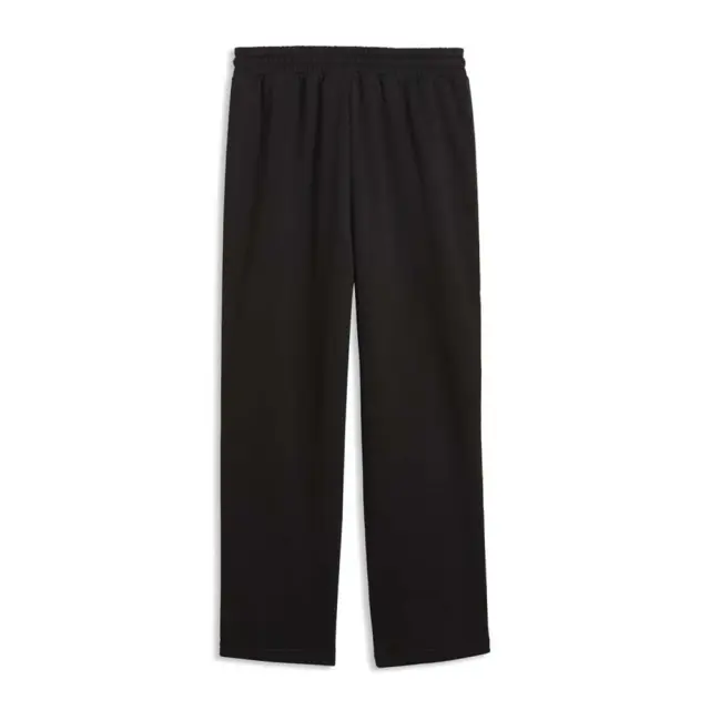 Puma Men's Essentials Elevated Tape Relaxed Fleece Sweatpants Μαύρο 694344-01 (Puma) 2