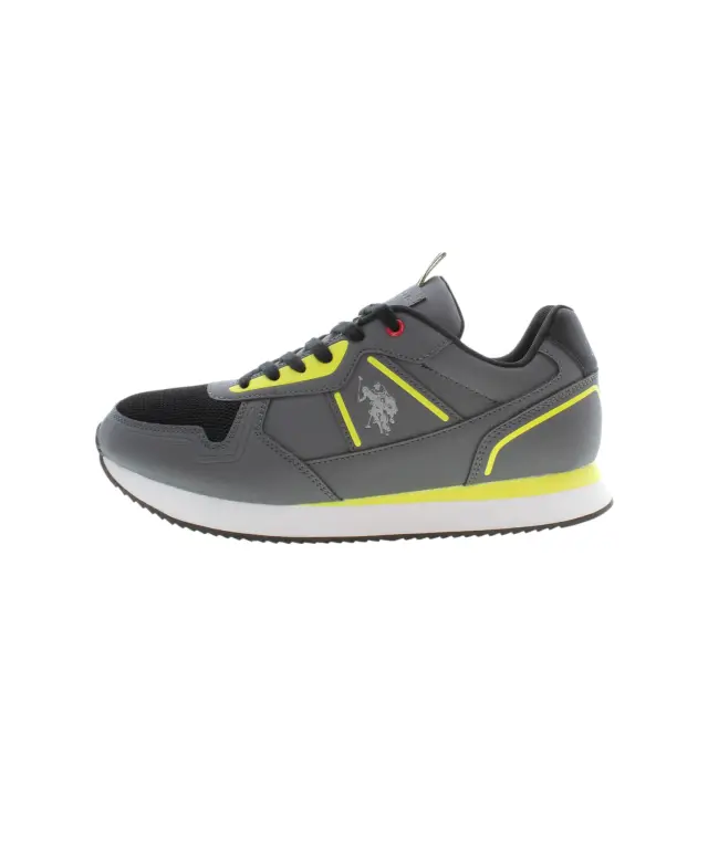 U.S. Polo Assn. - Ανδρικά Sneakers Nobil NOBIL004MBYM1-GR Γκρι - 44 2