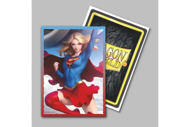 Dragon Shield Standard Size License Sleeves - Supergirl (100 Sleeves) 2