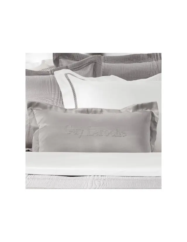 Μαξιλαροθήκη Διακόσμησης Guy Laroche Essenza Silver 30x50