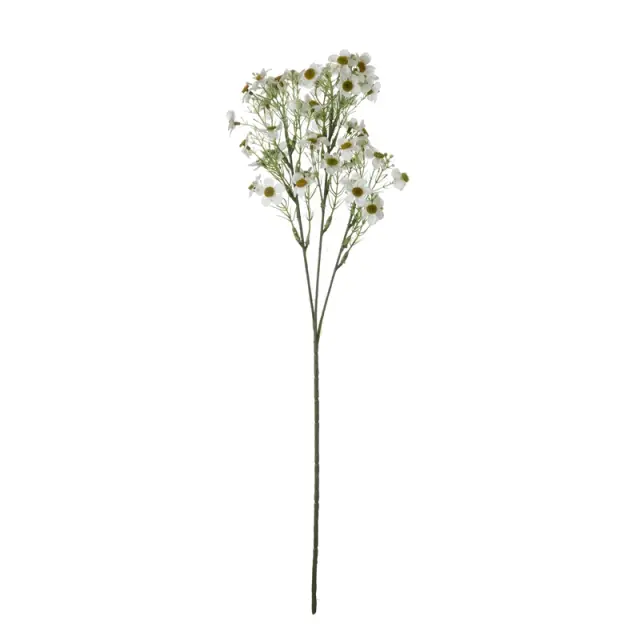 Μαργαρίτες λουλούδι τεχνητό, λευκό, 64cm