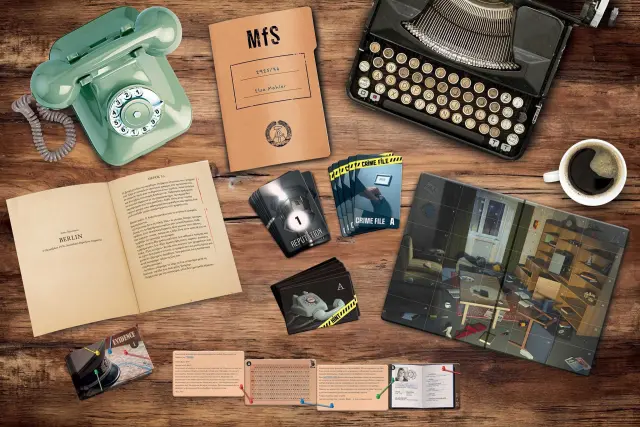 AS Games® Επιτραπέζιο Παιχνίδι Crime Scene Berlin 1976 1+ Παίκτες 18+ Ετών 2