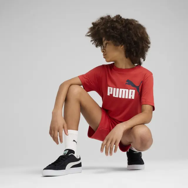 Puma Ess 2 COLOR No.1 Logo ΠΑΙΔΙΚΗ ΜΠΛΟΥΖΑ (685778-15) - Κόκκινο 2