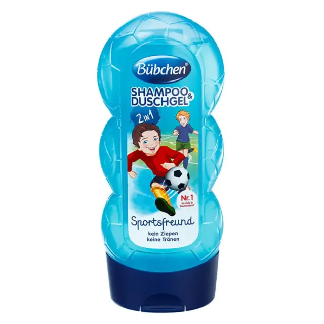 Bübchen Kids Shampoo DuschGel Παιδικό Σαμπουάν και Αφρόλουτρο 2 Σε 1 230 ml