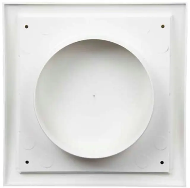 Europlast ND12FV - Περσίδα Εξαερισμού Πλαστική με Βαλβίδα Αντεπιστροφής 2