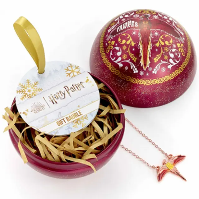 Carat Σετ Δώρου Harry Potter Gift Bauble Fawkes Necklace (HPCB0326)