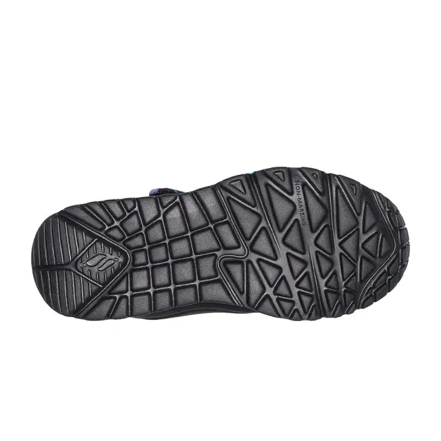 Skechers Girl's Uno Lite Heart Status Μαύρο - Μωβ 314966L-BKMT (Skechers) 3