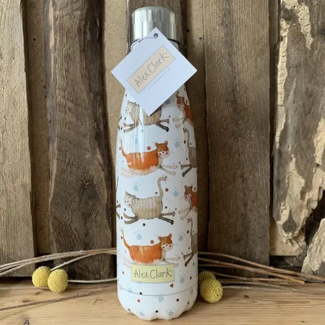 Alex Clark Μπουκάλι Θερμός 500ml: Cats (Marvellous Moggies) 2