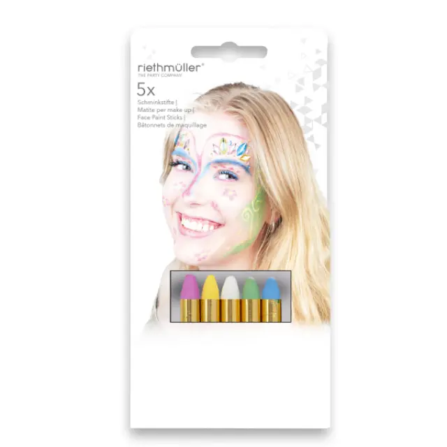 5 Make Up Sticks Pastel