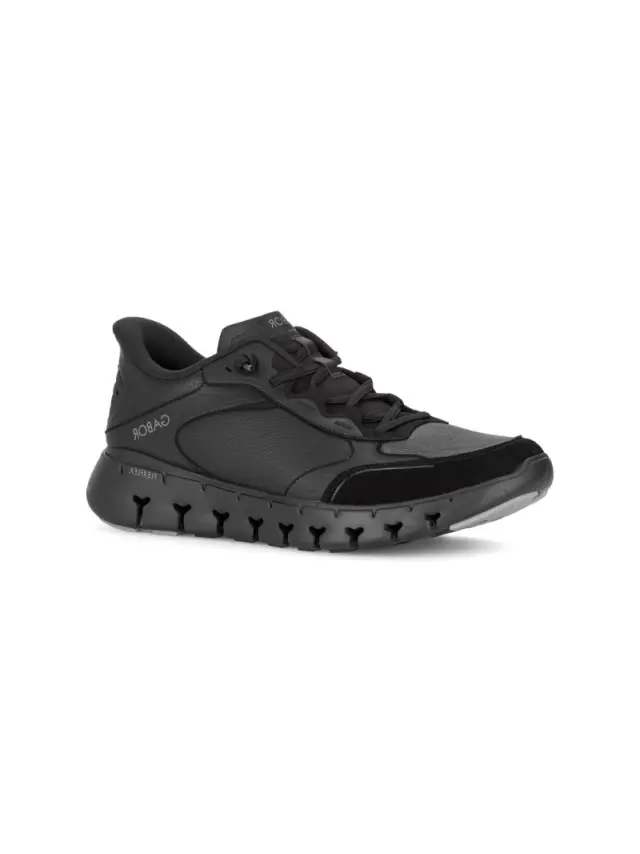 Gabor Sneakers Ανδρικό δέρμα Μαύρο GAB/611011 01-BLACK - 45 2