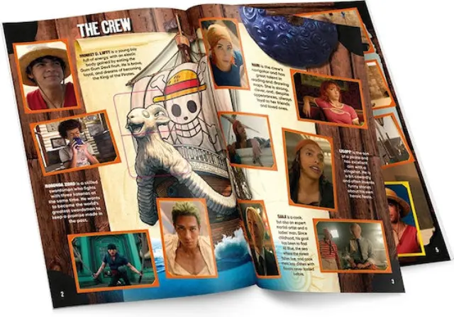 One Piece Netflix Official Sticker Album Starter Pack – Άλμπουμ + Αυτοκόλλητα Συλλεκτικά 2