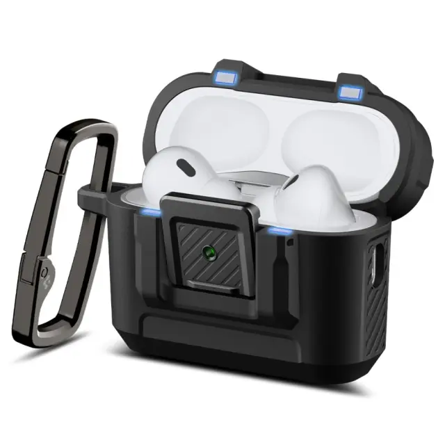 SPIGEN LOCK FIT APPLE AIRPODS PRO 3 MATTE BLACK 3