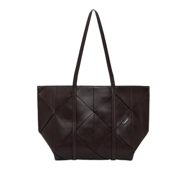 Calvin Klein γυναικεία τσάντα tote με υφαντό emblem logo LV04F3548G-1 - OS