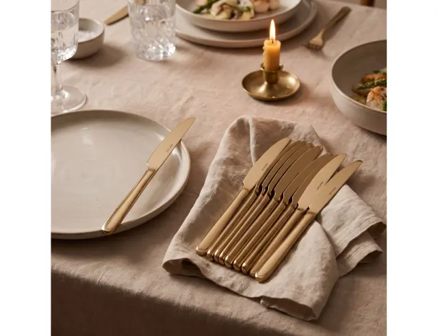 Σετ Μαχαίρια Eternum Nardo Belgium Champagne (1249-5CC) μήκους 22.8cm σε συσκευασία Cash & Carry - 12 τεμάχια 1249-5CC 3