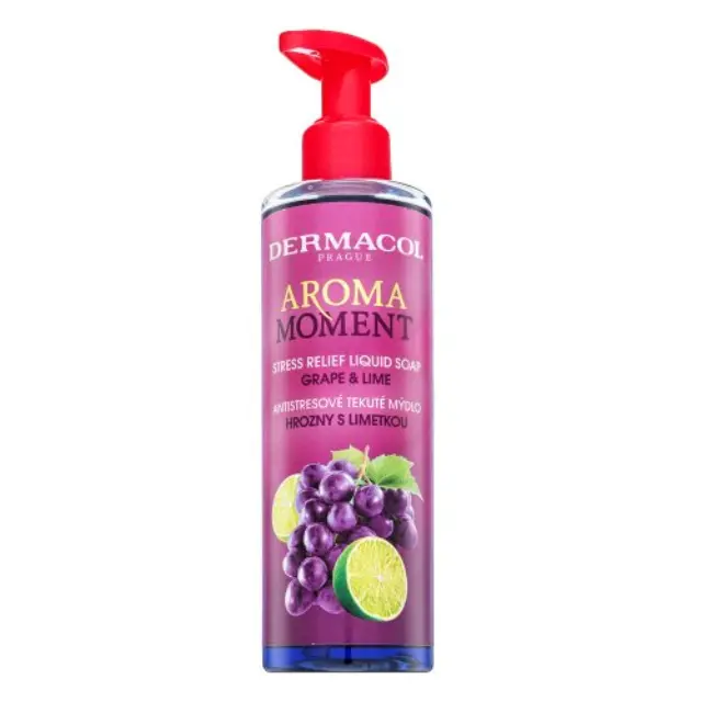 Dermacol Aroma Moment liquid soap Liquid Soap Grape & Lime 250 ml