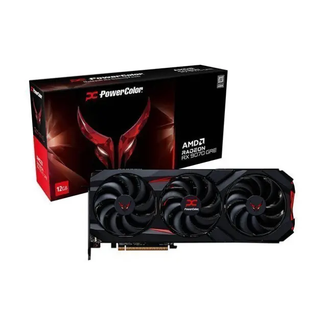 PowerColor Κάρτα Γραφικών Radeon RX 9070 GRE 12GB Red Devil GDDR6 (RX9070GRE 12G-E/OC)