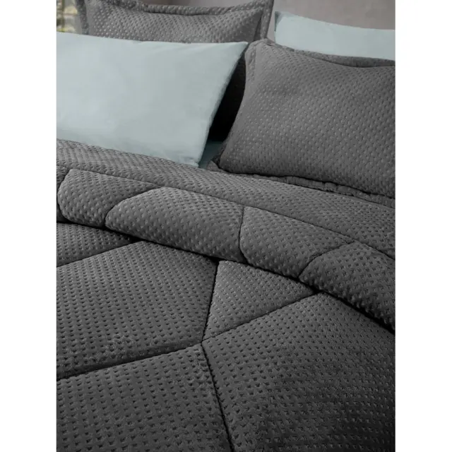 Κουβερτοπάπλωμα Υπέρδιπλο Saint Clair Serena Carbon 220x240 2
