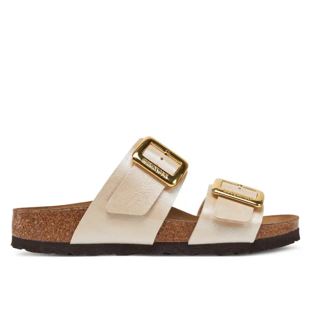 Γυναικεία Ανατομικά Σανδάλια Birkenstock Sydney 1029492 Pearl White Narrow Fit Άσπρο - 37