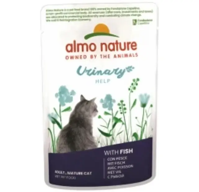 Almo Nature Functional Cat Adult Urinary Φακελάκι Ψάρι 70gr Μονόχρωμο