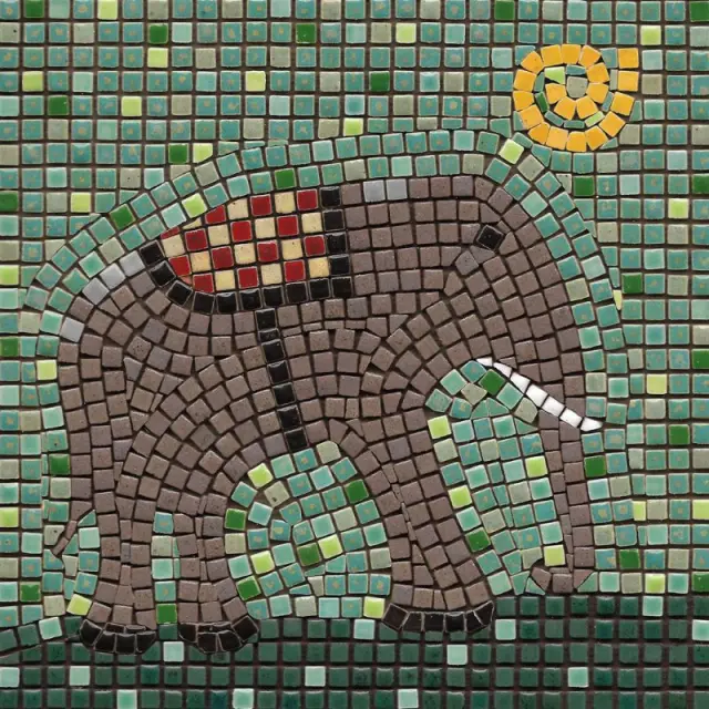 Σετ Με Μίνι Κεραμικές Ψηφίδες 20x20cm, India