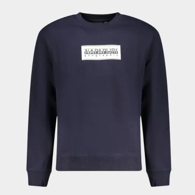 Napapijri - Ανδρική Μπλούζα Φούτερ B-Box Logo NP0A4I1A-176 Μπλε Ναυτικό - 3XL