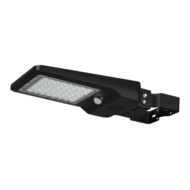 ΗΛΙΑΚΟ ΦΩΤΙΣΤΙΚΟ ΟΔΙΚΟΥ ΔΙΚΤΥΟΥ LED SMD ACA ORVEL12CCT ΜΑΥΡΟ 12W 3000K/4000K/6500K 1900LM 3CCT PIR IP65 / ORVEL12CCT