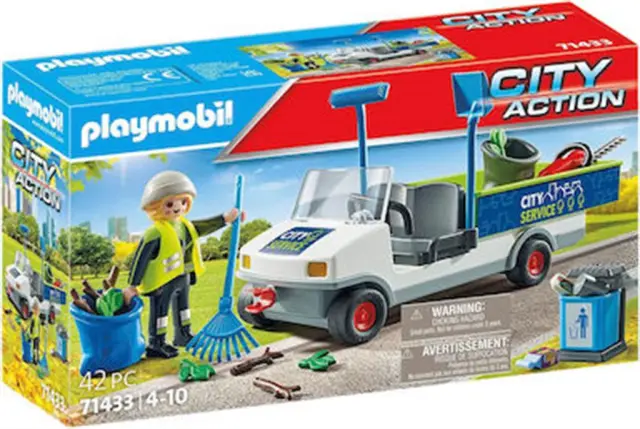 Playmobil Όχημα Οδοκαθαρισμού / 71433 (Playmobil)