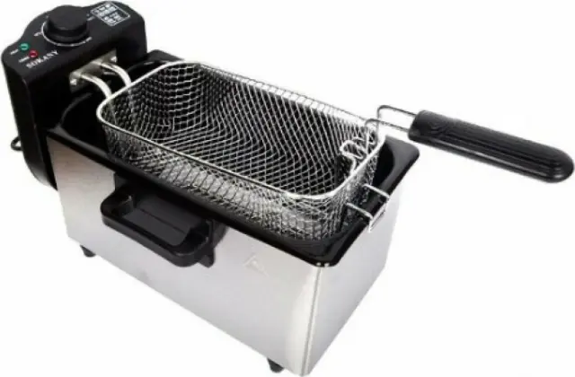 Ανοξείδωτη φριτέζα λαδιού 3L 2000W Sokany WJ-800 2