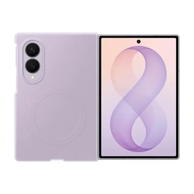 Samsung Galaxy Z Fold 8 Silicone Magnet Cover Lavender