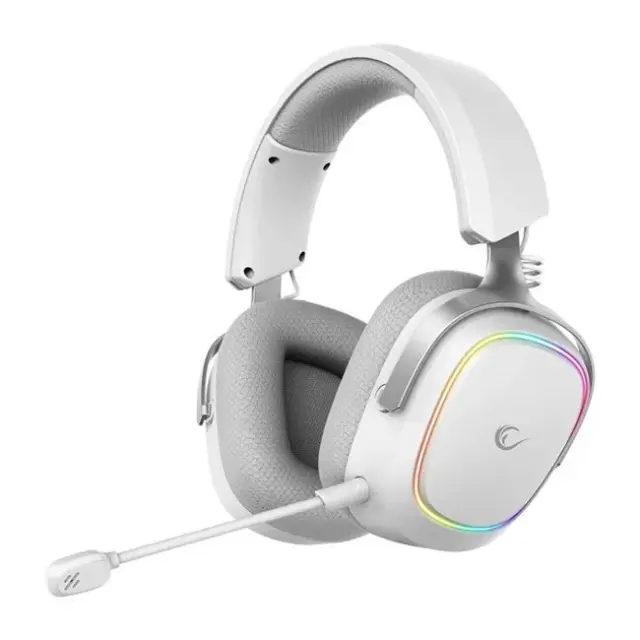 Rampage Gaming Headset RETSU BT 2.4G RGB White (RETSU-WHITE)