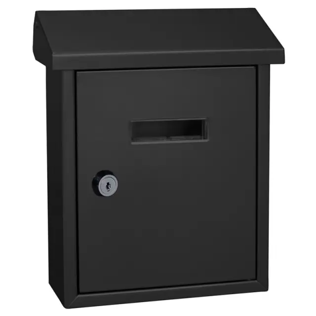 Γραμματοκιβώτιο EASY Μαύρο 190x80x255 mm 2