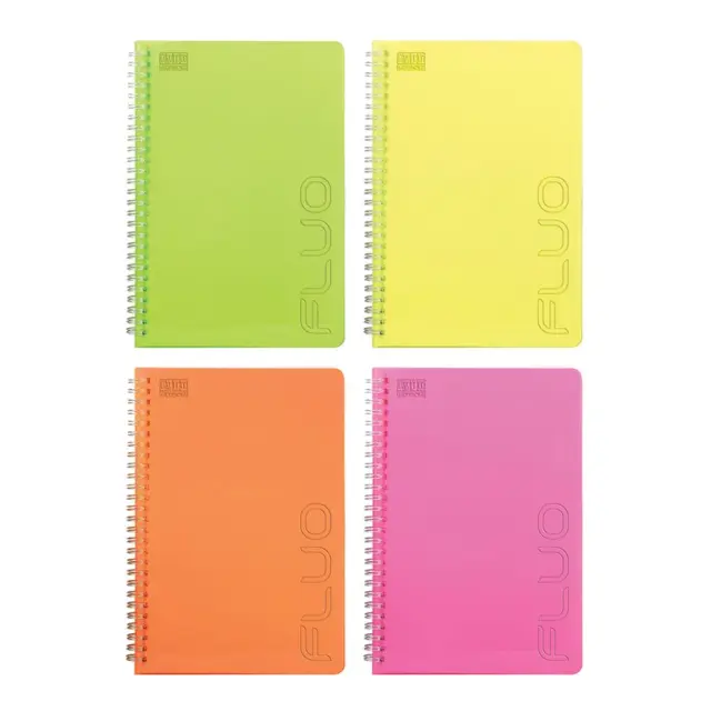 Τετράδιο Σπιράλ Β5 - 80φ.Fluo / 4550-37 (Typotrust)