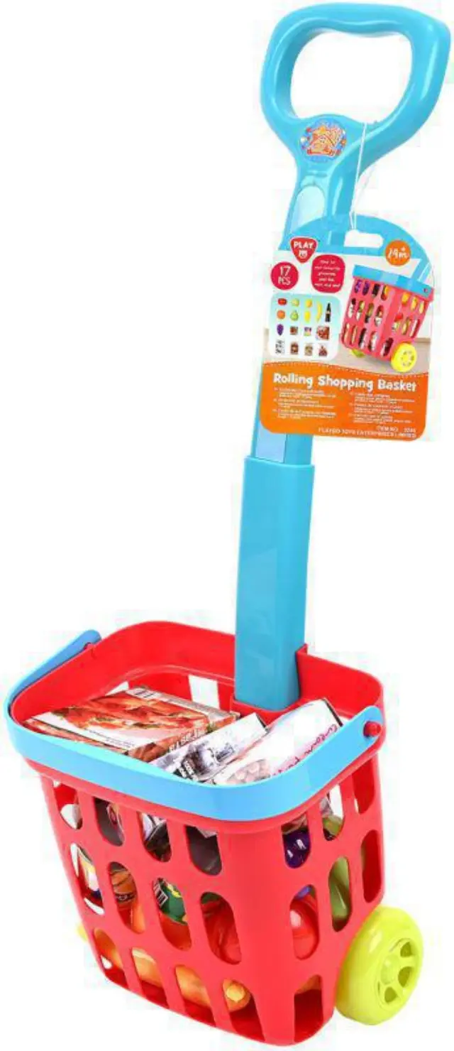 Playgo Καρότσι-Rolling Shopping Basket 17 Τμχ 3