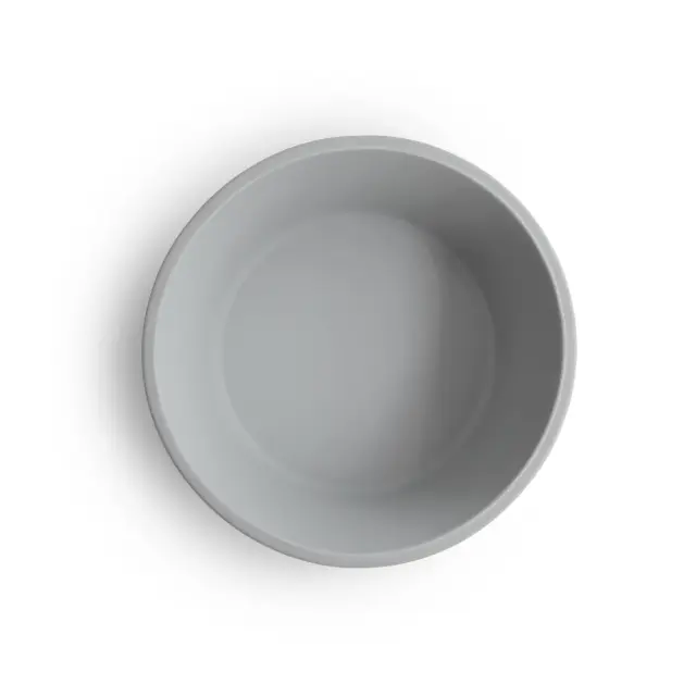 Mushie Silicone Suction Bowl Μπωλ Φαγητού Σιλικόνης - Stone 2