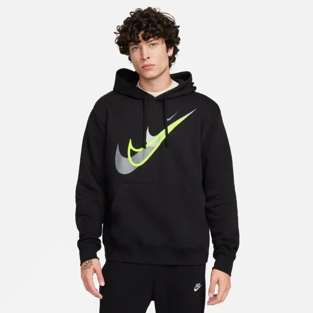 Nike Sportswear Hoodie (FZ0201-010) - Μαύρο - XL